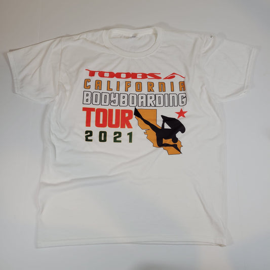 Toobs California Bodyboarding Tour 2021 T-shirt